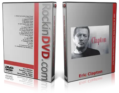 Artwork Cover of Eric Clapton 2003-11-29 DVD Tokyo Audience