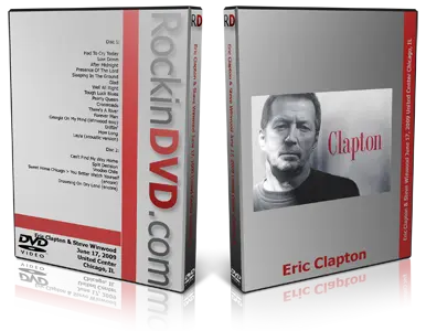 Artwork Cover of Eric Clapton 2009-06-17 DVD Chicago Audience