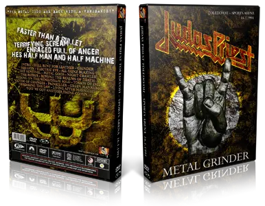 Artwork Cover of Judas Priest 1991-01-16 DVD Toledo Audience