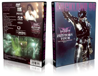 Artwork Cover of Michael Jackson 1996-11-09 DVD Auckland Proshot