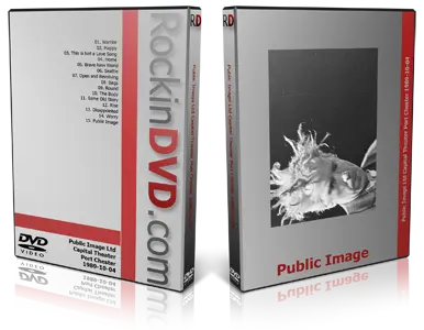 Artwork Cover of Public Image Ltd 1989-10-04 DVD Port Chester Audience