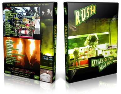 Artwork Cover of Rush 2002-09-23 DVD Los Angeles Audience