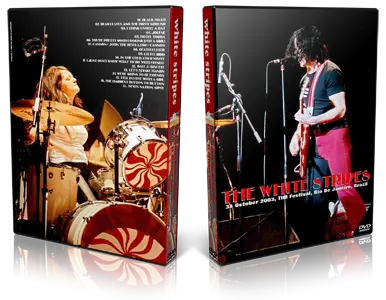 Artwork Cover of White Stripes 2003-10-31 DVD Rio De Janeiro Proshot