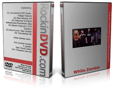 Artwork Cover of White Zombie 1995-08-19 DVD Koln Proshot