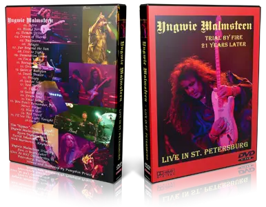 Artwork Cover of Yngwie Malmsteen 2010-04-24 DVD St Petersburg Audience