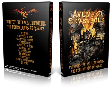 Artwork Cover of Avenged Sevenfold 2014-06-09 DVD Pinkpop Proshot