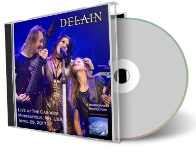 Artwork Cover of Delain 2017-04-29 CD Minneapolis Audience