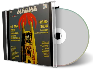 Artwork Cover of Magma 2002-05-04 CD Wurzburg Audience