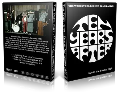Artwork Cover of Ten Years After Compilation DVD Frankfurt 1969 Proshot