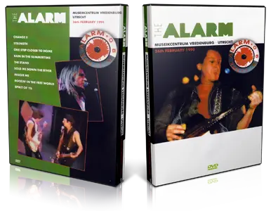 Artwork Cover of The Alarm 1990-02-26 DVD Utrecht Audience