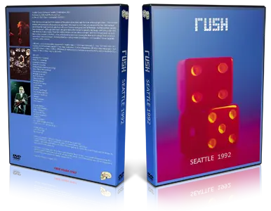 Artwork Cover of Rush 1992-02-04 DVD Seattle Audience