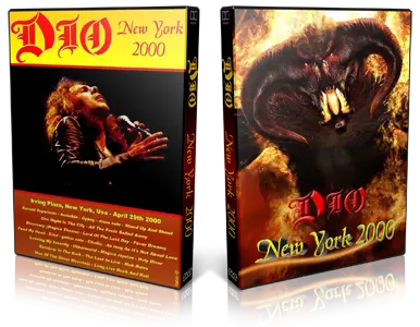 Artwork Cover of Dio 2000-04-29 DVD New York City Audience