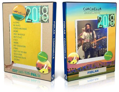 Artwork Cover of Fidlar Compilation DVD Coachella 2018 Proshot