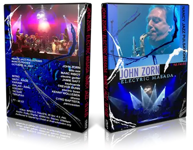 Artwork Cover of John Zorn 2013-05-17 DVD Moers Proshot