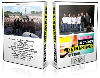 Artwork Cover of Mike and The Mechanics 2013-07-06 DVD Arras Audience