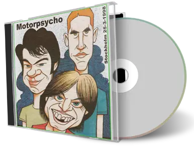 Artwork Cover of Motorpsycho 1998-03-25 CD Stockholm Soundboard