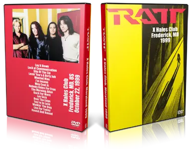 Artwork Cover of Ratt 1999-10-22 DVD Frederick Audience