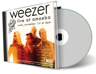 Artwork Cover of Weezer 2017-11-01 CD Hollywood Audience