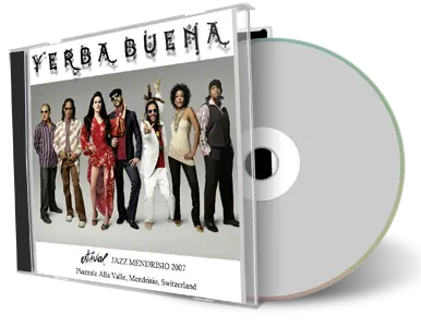 Artwork Cover of Yerba Buena 2007-06-29 CD Mendrisio Soundboard