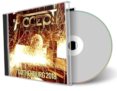 Artwork Cover of Accept 2018-02-14 CD Gothenburg Audience