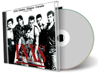 Artwork Cover of INXS 1983-08-12 CD Ottawa Soundboard