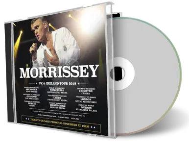 Artwork Cover of Morrissey 2018-02-20 CD Dublin Audience