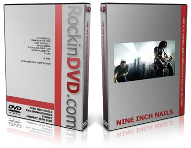 Artwork Cover of Nine Inch Nails 2000-01-26 DVD Sydney Proshot