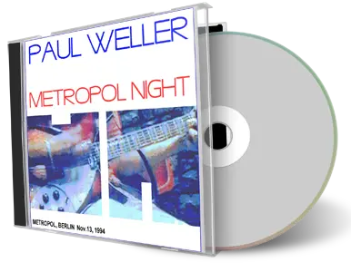 Artwork Cover of Paul Weller 1994-11-13 CD Berlin Audience