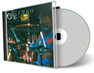 Artwork Cover of Tony Coleman Band 2004-06-24 CD Bellinzona Soundboard