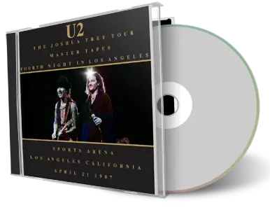 Artwork Cover of U2 1987-04-21 CD Los Angeles Audience