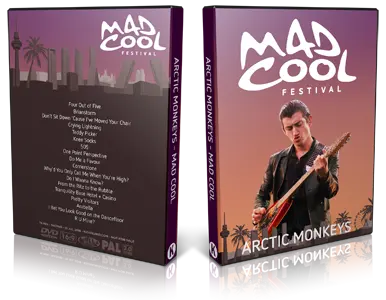 Artwork Cover of Arctic Monkeys 2018-07-13 DVD Mad Cool Festival Proshot