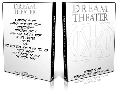 Artwork Cover of Dream Theater 1989-10-14 DVD Bay Shore Audience