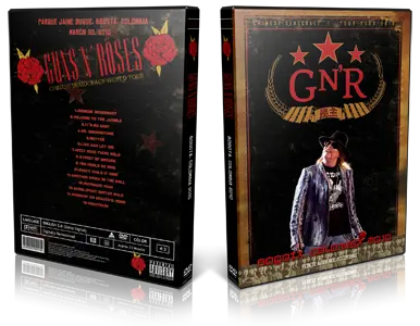 Artwork Cover of Guns N Roses 2010-03-30 DVD Bogota Audience