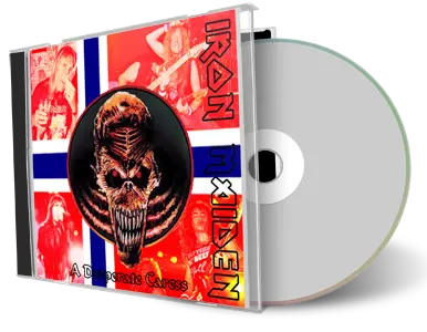 Artwork Cover of Iron Maiden 1992-08-31 CD Oslo Audience