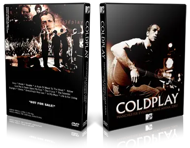 Artwork Cover of Coldplay 2002-10-11 DVD Manchester Proshot