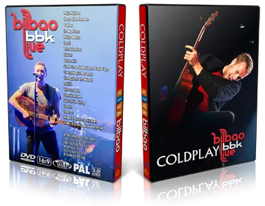 Artwork Cover of Coldplay 2011-07-07 DVD Bilbao Proshot