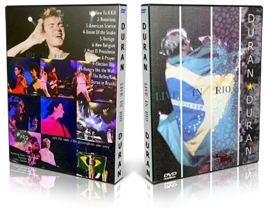 Artwork Cover of Duran Duran 1988-01-08 DVD Rio de Janeiro Proshot