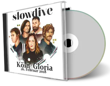 Artwork Cover of Slowdive 2018-02-26 CD Cologne Audience