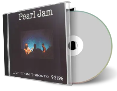 Artwork Cover of Pearl Jam 1996-09-21 CD Toronto Audience