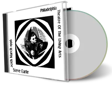 Artwork Cover of Steve Earle 1996-03-20 CD Philadelphia Soundboard