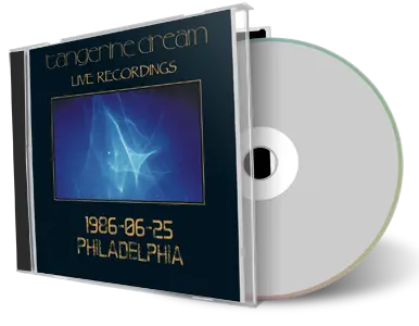 Artwork Cover of Tangerine Dream 1986-06-25 CD Philadelphia Audience