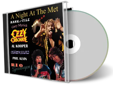 Artwork Cover of Various Artists Compilation CD A Night At The Met LA 1987 Audience