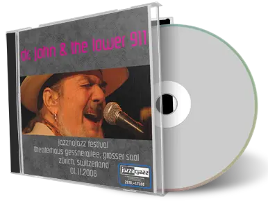 Artwork Cover of Dr John 2008-11-01 CD jazznojazz festival Soundboard