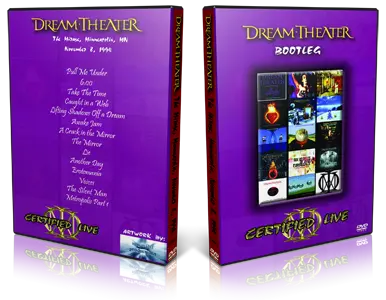 Artwork Cover of Dream Theater 1994-11-08 DVD Minneapolis Audience