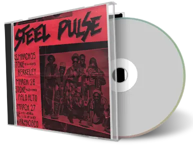 Artwork Cover of Steel Pulse 1989-06-04 CD Berkeley Audience