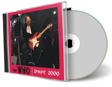 Artwork Cover of The Who 2000-08-24 CD Denver Soundboard