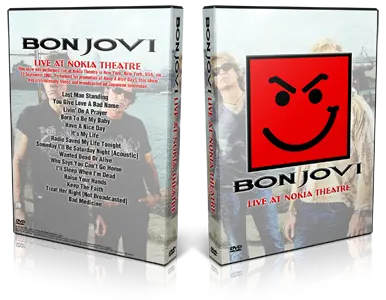 Artwork Cover of Bon Jovi 2005-09-19 DVD New York City Audience