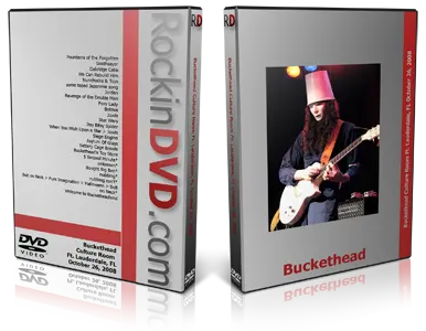 Artwork Cover of Buckethead 2008-10-26 DVD Fort Lauderdale Audience