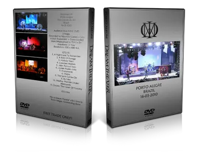 Artwork Cover of Dream Theater 2010-03-16 DVD Various Audience