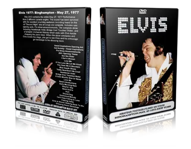 Artwork Cover of Elvis Presley 1977-05-27 DVD New York City Audience